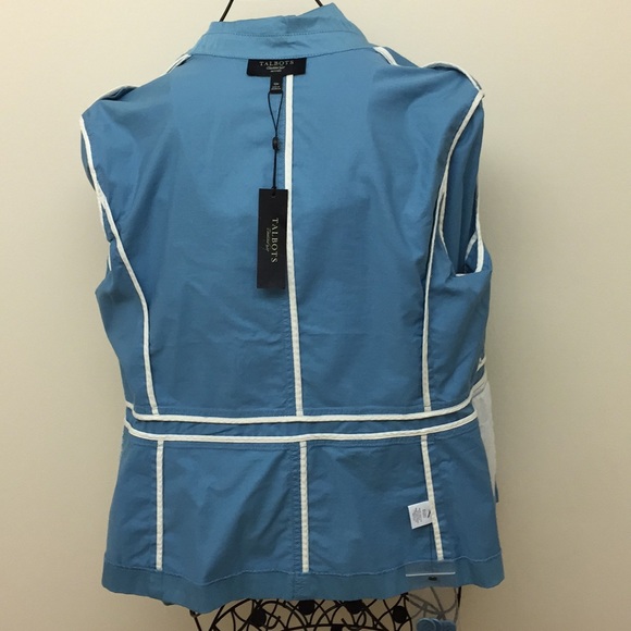 NEW Women’s Petite 12 Stretchy Button Turquoise - Picture 3 of 7